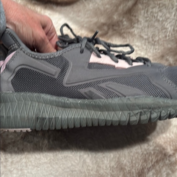 Reebok Gray and Pink Composite Toe Work Shoes size 12 - Picture 10 of 12